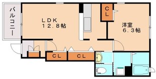 新飯塚駅 徒歩47分 1階の物件間取画像